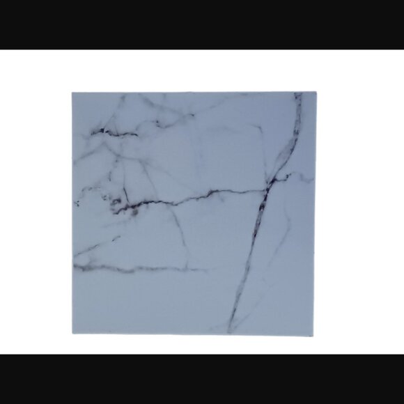 Walplus 24 Pack 4x4 White Marble Style Tile Stickers - Picture 3 of 6